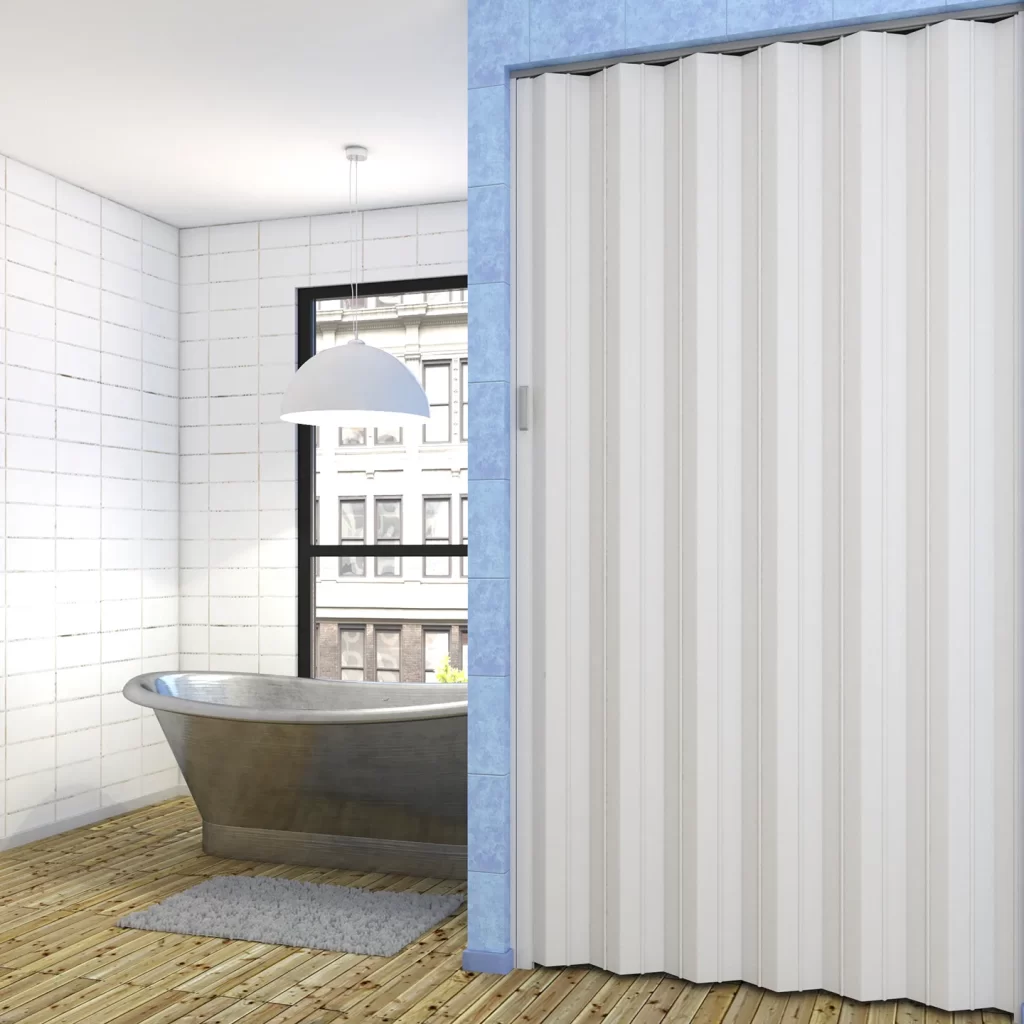 PLAYCON Puerta Plegable - Mediana, Ahorra Espacio, Fácil de Instalar y Estilo Moderno